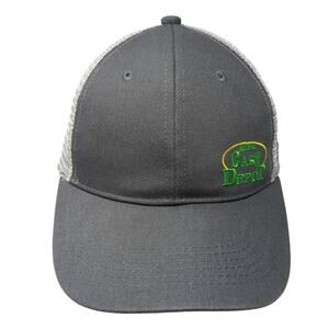 Cash Depot Snapback Trucker Hat Gray One Size Adjustable Mesh Back Towsleys